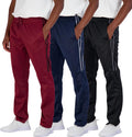 Men's Active Tricot Open Bottom Sweatpants 3 Pack (Style G71C)