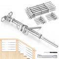 BLIKA 15 Pairs 1/8in Cable Railing Kit for Decks and Stairs