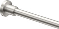 Gatco 60 Modern Satin Nickel Shower Rod Set