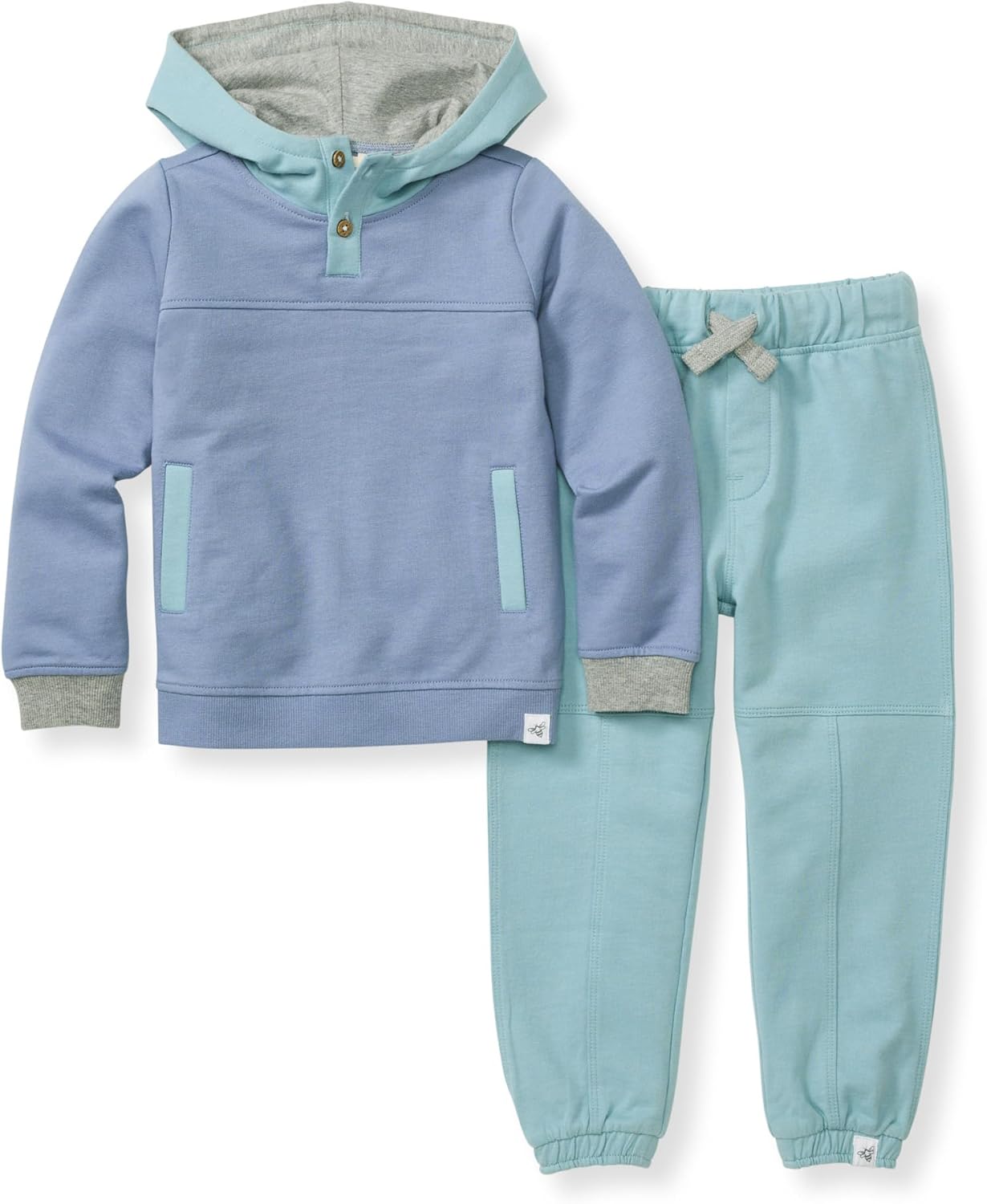 Burt's Bees Baby Organic Shirt & Pant Set - Comfy All-Day Wear!