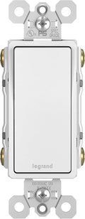 Legrand Radiant Screwless Wall Plates & 4-Way Rocker Switch - Clean