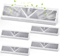 Baseboard Register Vent 24 in 4 Pack - Adjustable Airflow Covers