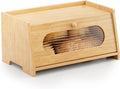 Bamboo Bread Box for Kitchen Countertop - Large Capacity Organizer