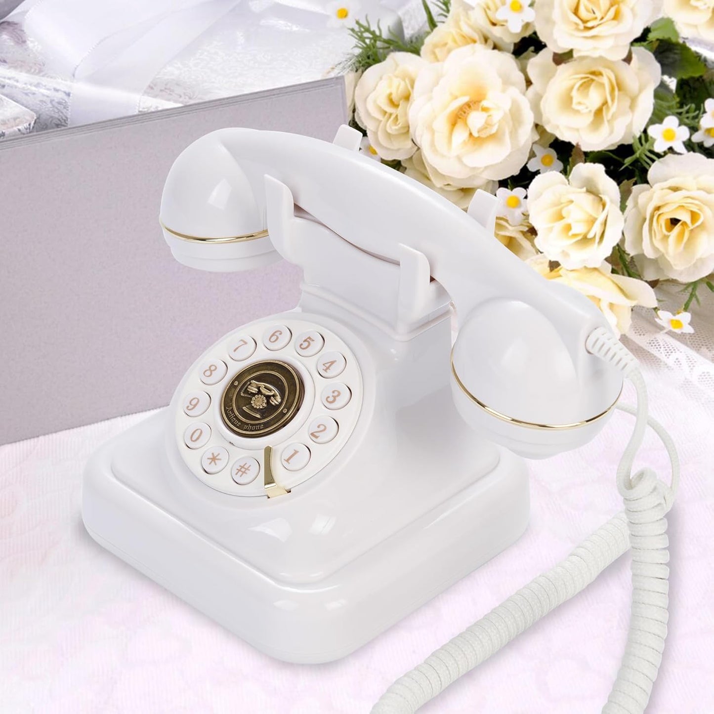 FiayaCom Audio Guest Book Wedding Phone for Special Occasions