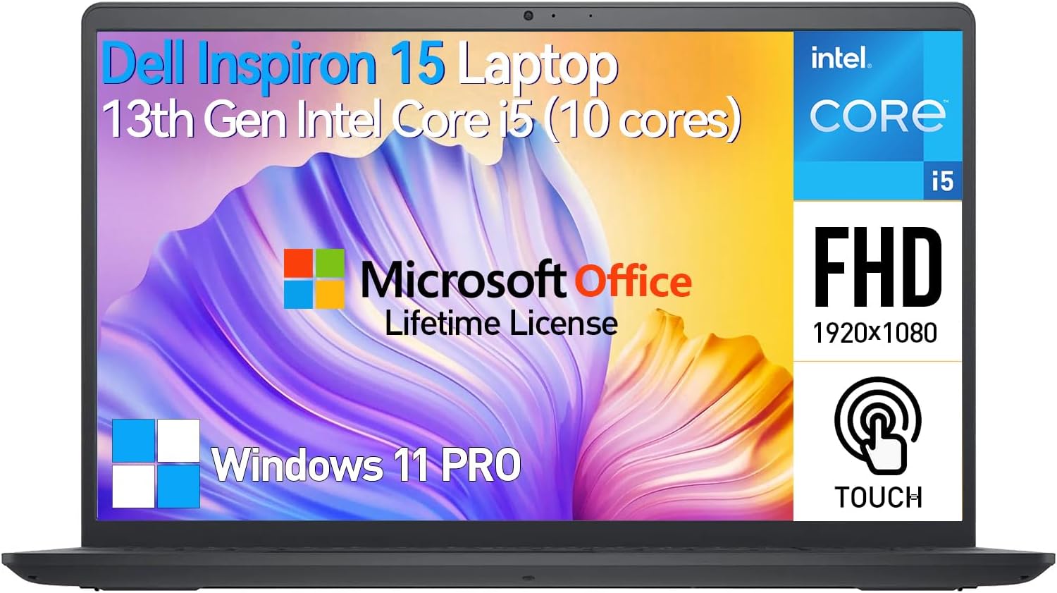Dell Inspiron 15 3000 Touchscreen Laptop with 32GB RAM and 2TB SSD