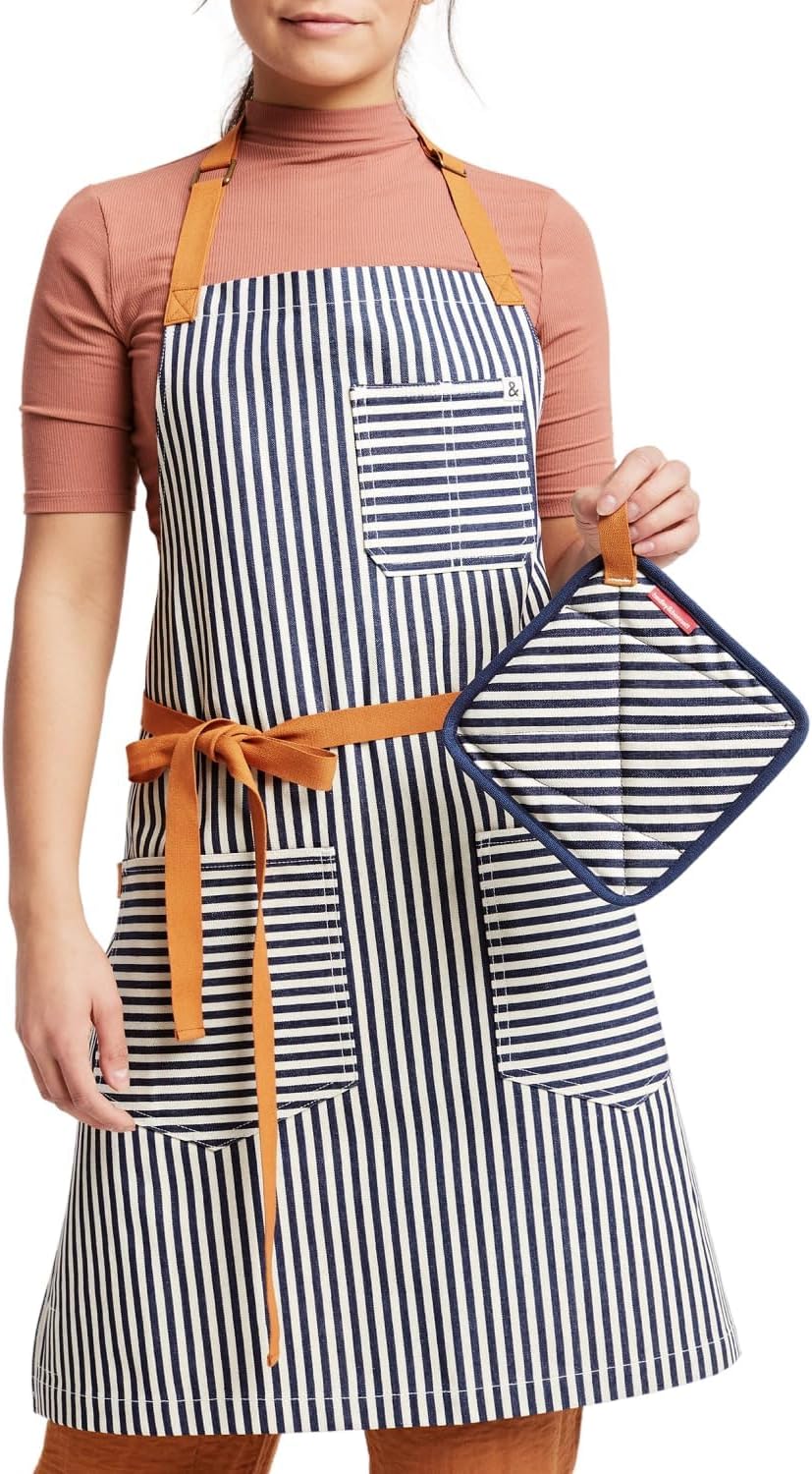 Hedley & Bennett Essential Apron - Heavy-Duty Denim Workwear