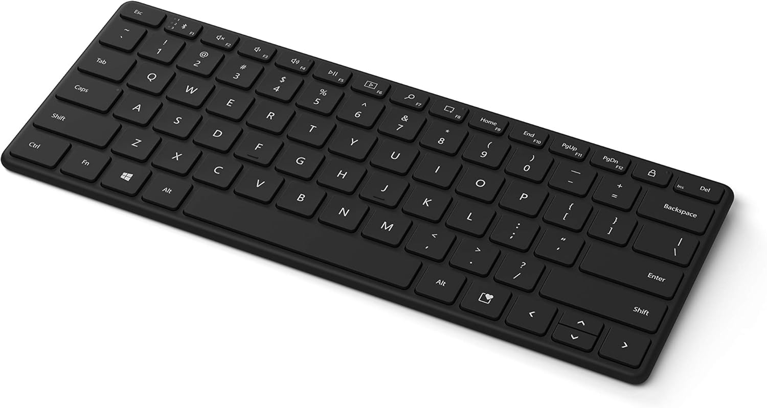 Microsoft Designer Compact Keyboard - Wireless Bluetooth