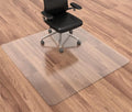 Chair Mat for Hardwood Floor 48 x 48 - Clear Desk Chair Floor Mat