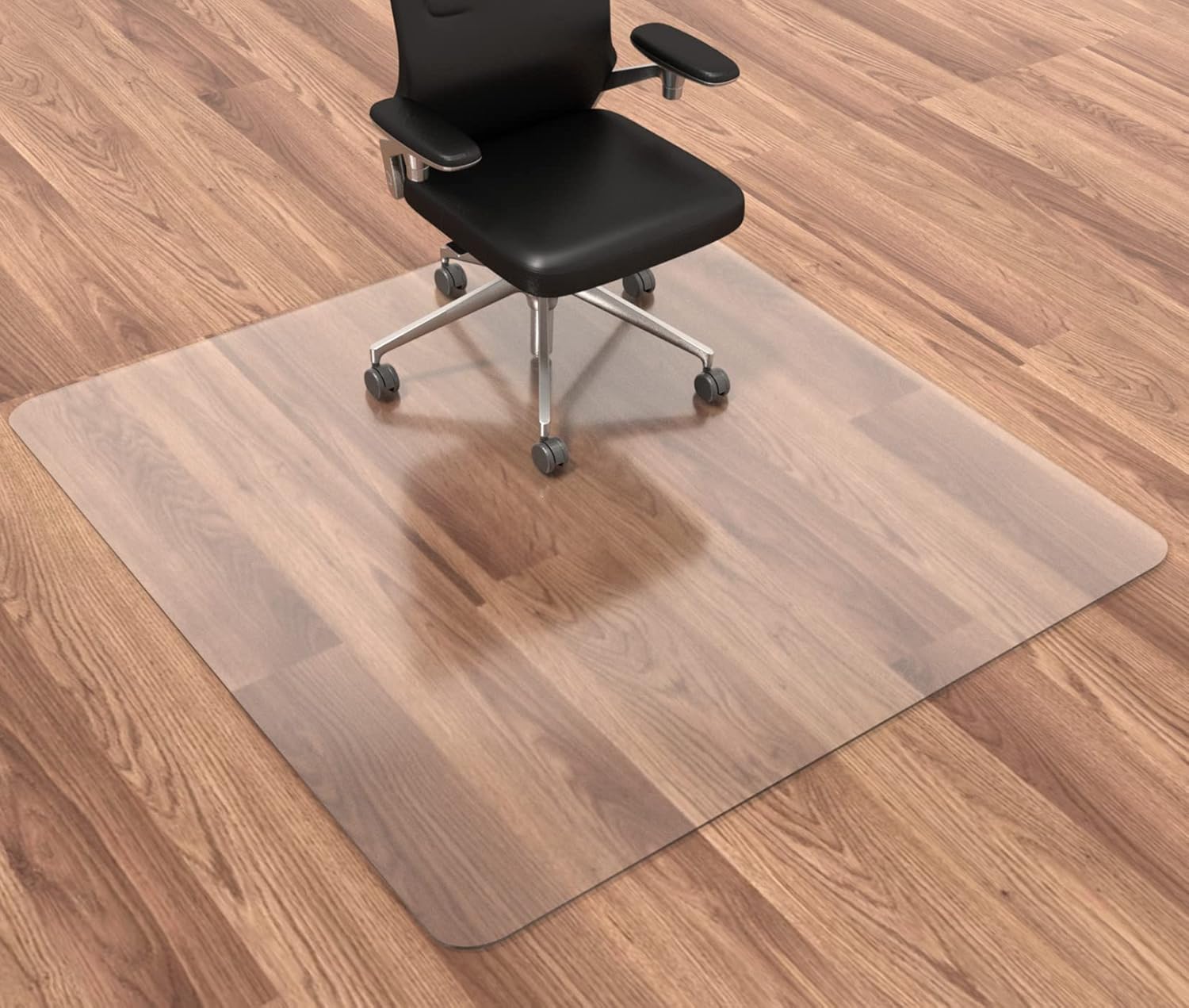 Protective Office Chair Mat, 48x48 - HOMEK