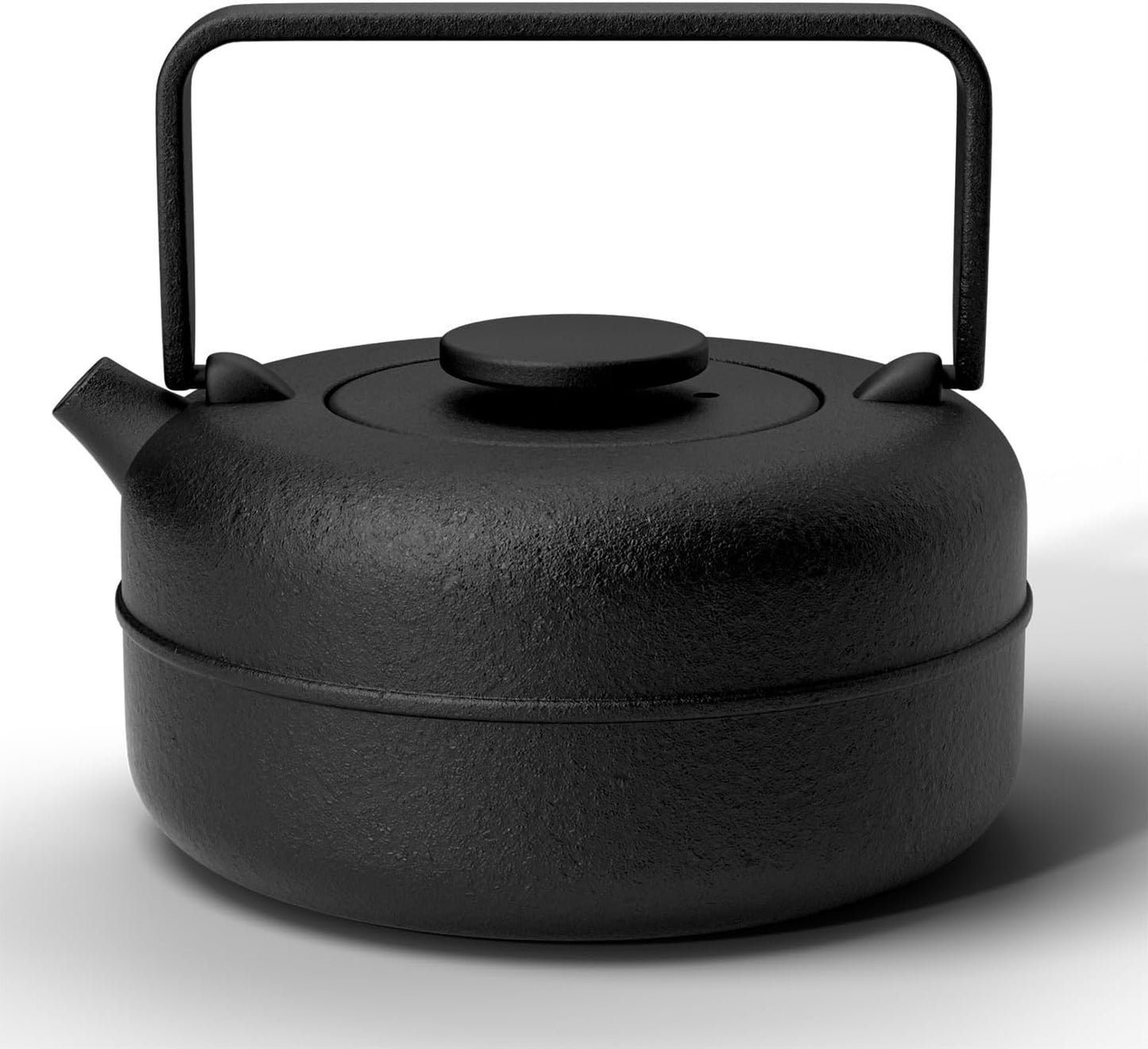 Toptier Cast Iron Teapot with Removable Infuser for Flavorful Tea
