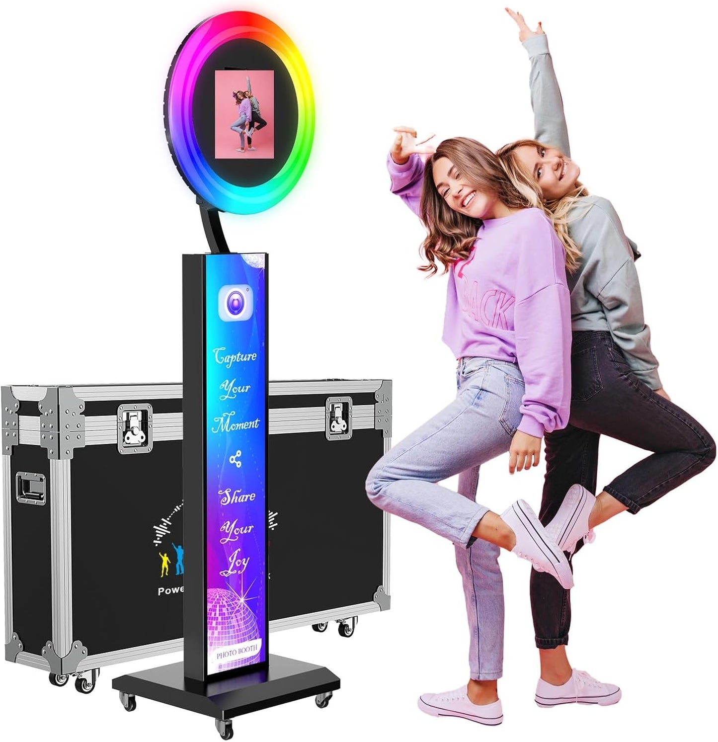 Photo Booth Compatible with Any iPad for Memorable Events