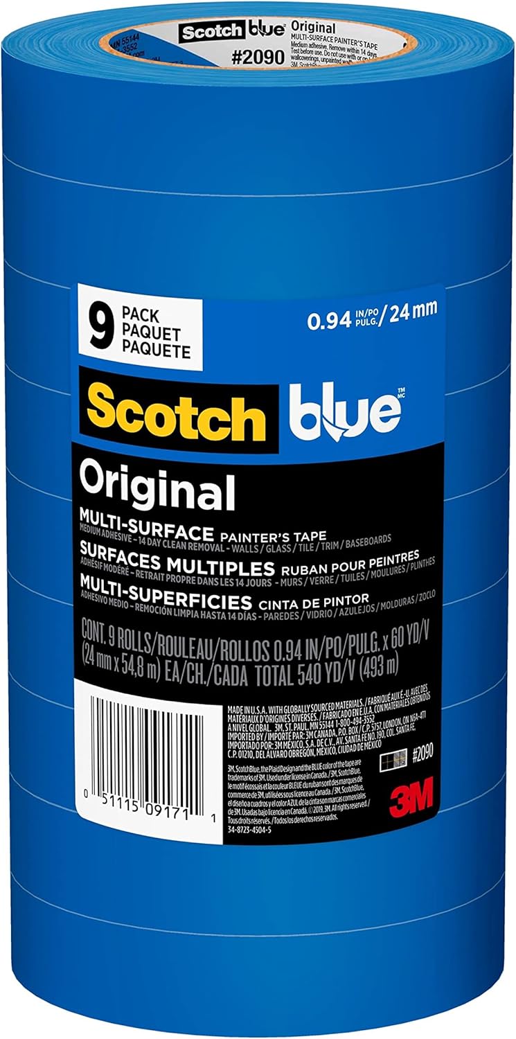ScotchBlue Original Multi-Surface Painters Tape for Easy Use