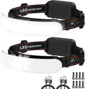 Rechargeable Headlamp High Lumen 1800 Lumen 230 Wide Beam - Bright