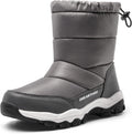 Kids Mid Calf Snow Boots for Boys and Girls - Lightweight, Warm