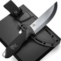 W-SCANDI Full Tang Survival Knife - D2 Steel Tactical Blade