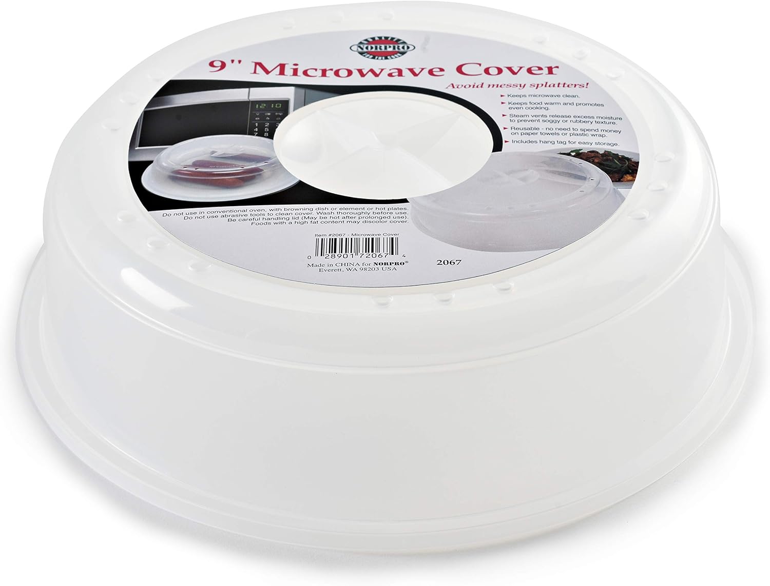 Norpro Microwave Cover: Seal in Freshness!