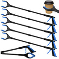 6 Pack 32 in Commercial Trash Grabber for Elderly Assist - Heavy Duty