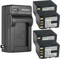 Kastar 4-Pack BN-V428 Replacement Batteries with AC Wall Charger