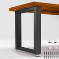 Metal Table Legs 28in Height 24in Wide Heavy Duty Desk Legs - Strong