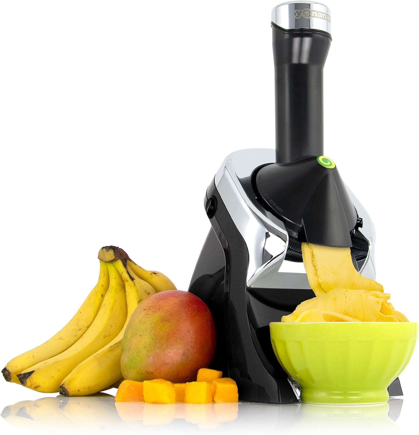 Yonanas 988BK Deluxe Vegan Soft Serve Maker for Healthy Treats