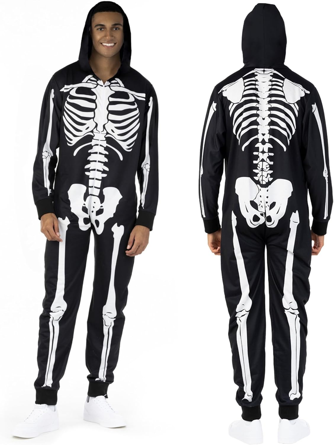 Morph Skeleton Costume for Men - Perfect Halloween Outfit