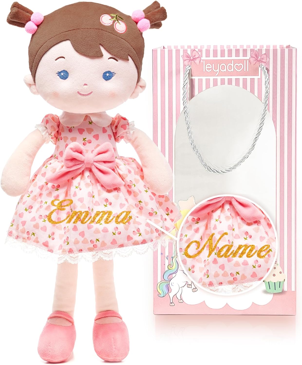 Personalized Soft Baby Doll Toys for Girls - Perfect Gift