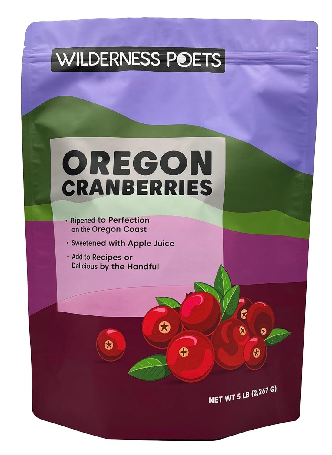 Wilderness Poets Oregon Cranberries - Sweetened with Apples