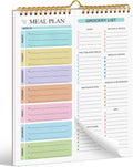 Weekly Meal Planner Notebook 8.5x11 - Yearly Magnetic Menu Pad