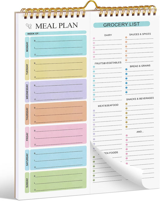 Double Helix Magnetic Meal Planner: Organize in Style!
