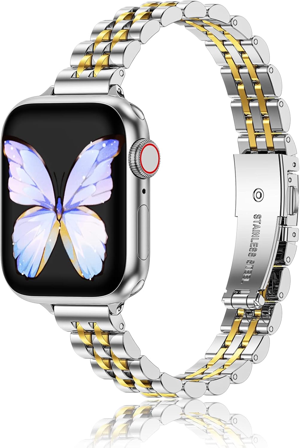 MioHHR Slim Metal Apple Watch Bands - Stylish & Lightweight!