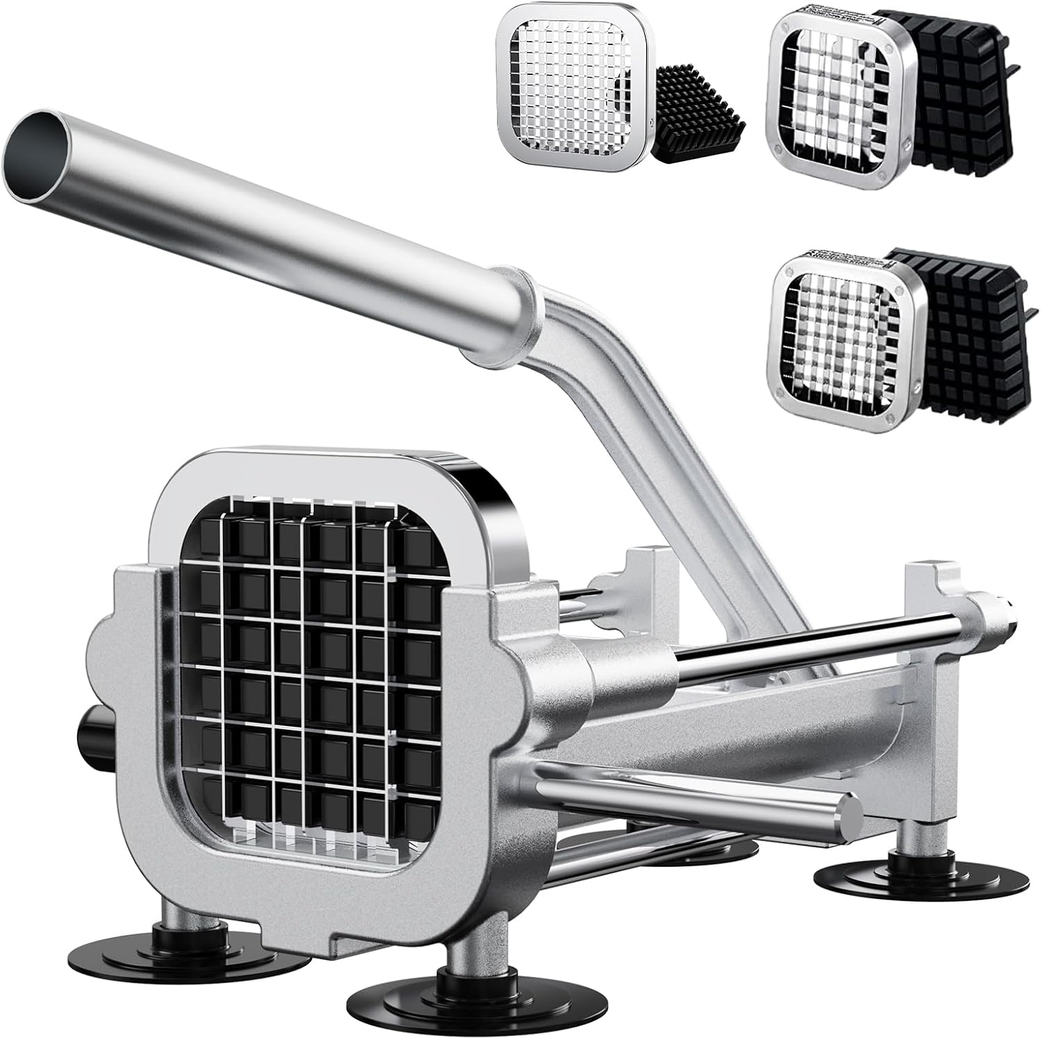 Heavy Duty French Fry Cutter for Perfectly Sliced Potatoes