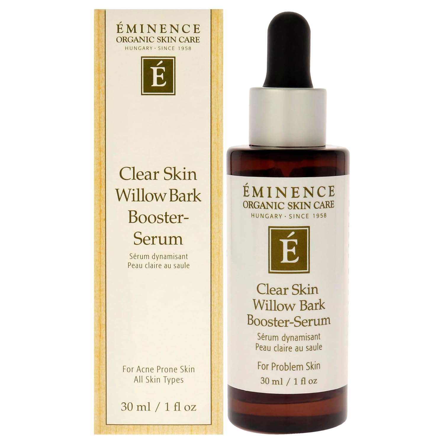 Eminence Organic Clear Skin Willow Bark Booster Serum Review