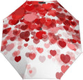 Love Heart Travel Umbrella - Windproof & UV Protection