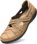Women's Classic Genuine Leather Slip-On Loafer - Comfy Everyday