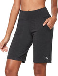 Women's Bermuda Long Shorts 10 in High Rise - Knee Length Comfort