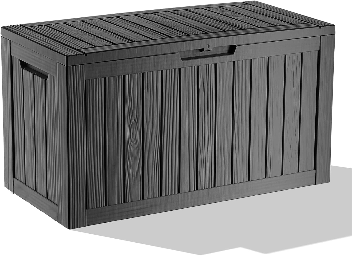 80 Gallon Resin Deck Box Storage for Outdoor Organization Needs