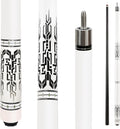 HomeSeason 58in Glass Fiber Pool Cue with 12.7mm 4-Layer Tip - Low
