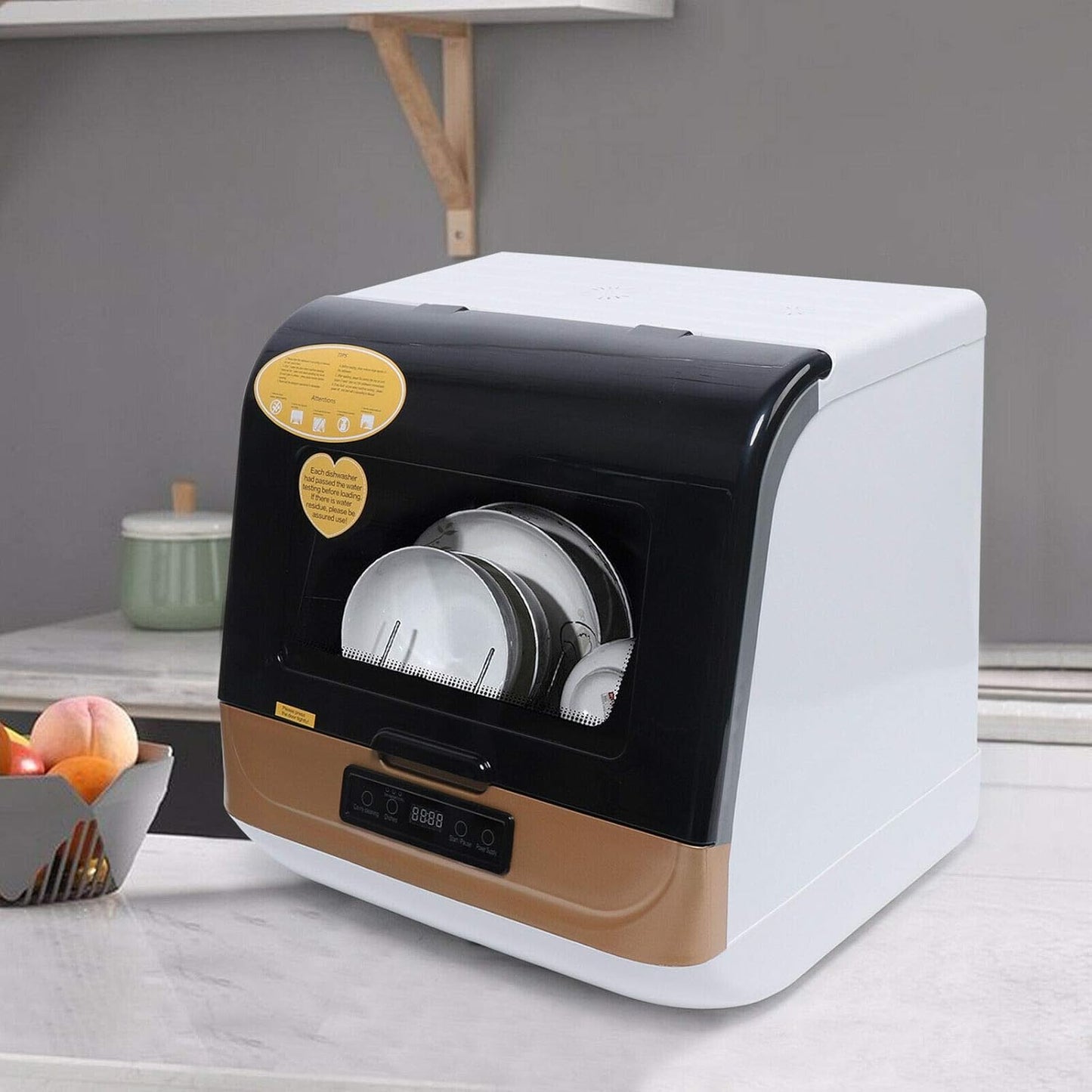 Countertop Dishwasher Mini Portable Washer for Home & RV Use