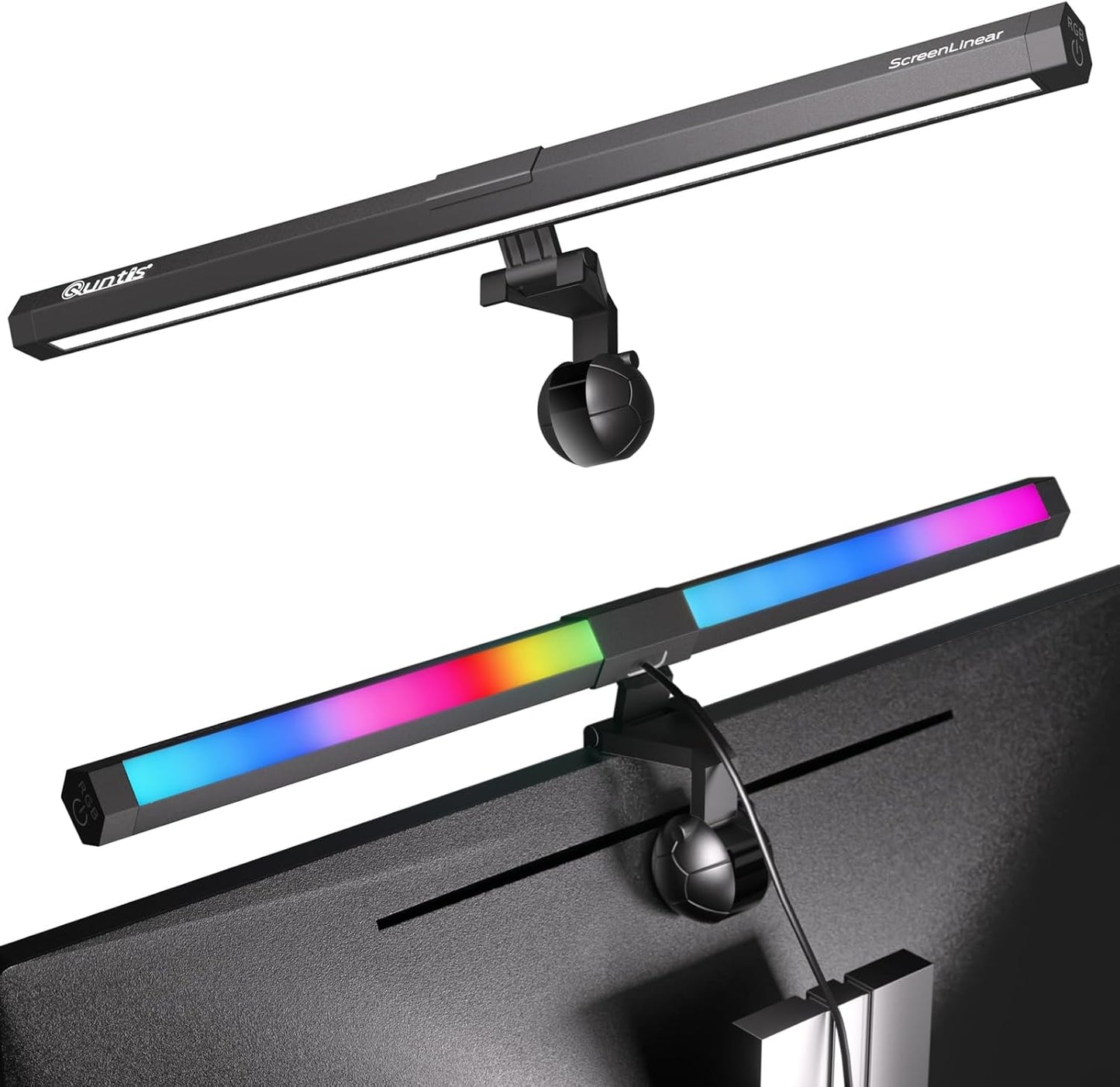 Quntis Monitor Light RGB Backlight for Gaming and Office Use