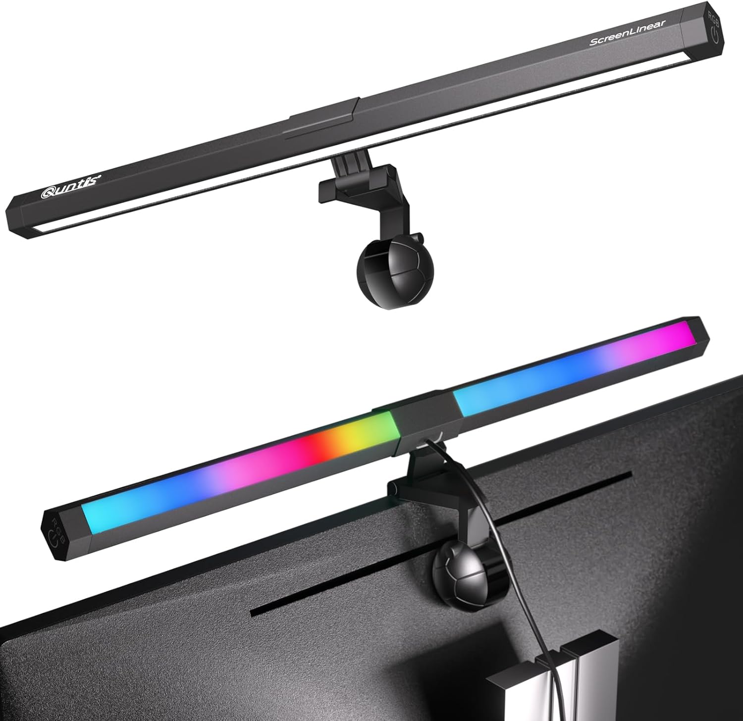 Quntis Monitor Light RGB Backlight for Gaming and Office Use