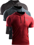 NELEUS Men's Dry Fit Performance Athletic Shirt with Hoods Activewear