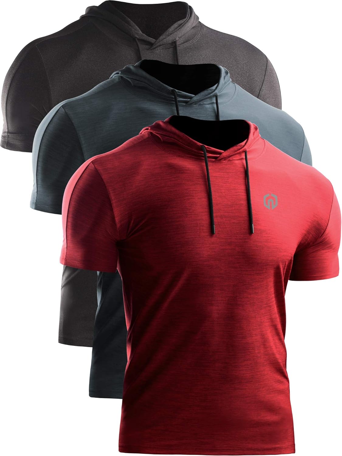 NELEUS Men's Dry Fit Performance Athletic Shirt for Active Wear