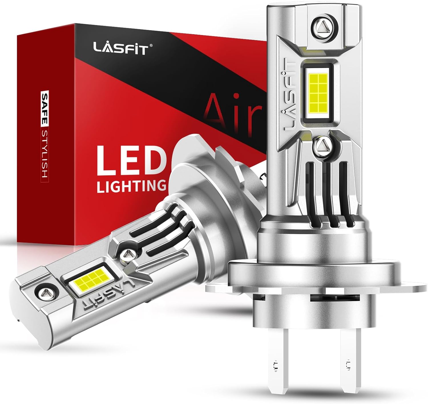 H7 Light Bulbs Upgrade to 6000K Cool White for Enhanced Visibility