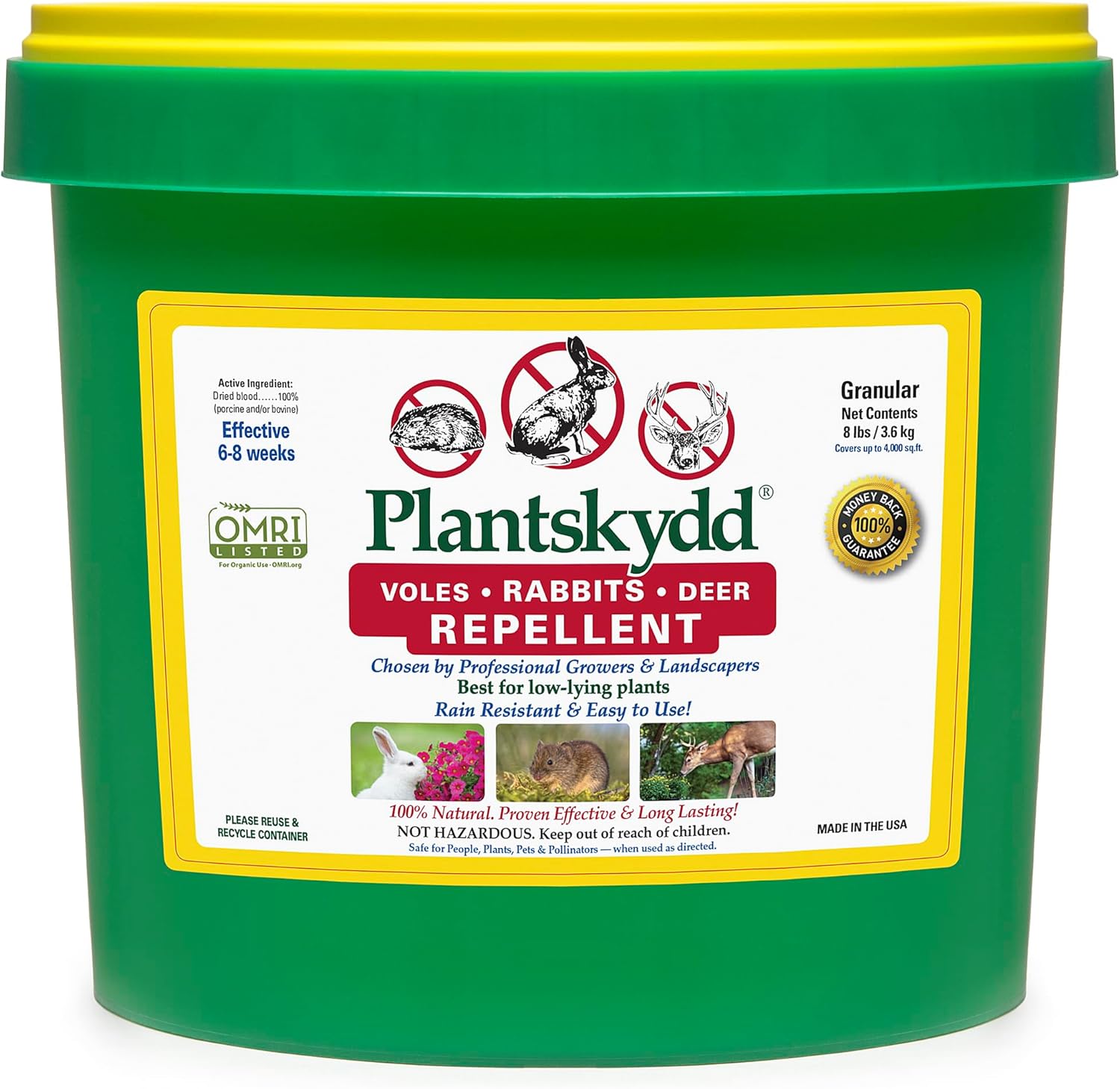 Plantskydd Animal Repellent for Year-Round Control of Herbivores