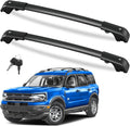 FengYu Lockable Roof Rack Cross Bars for Bronco Sport - Secure 220lb