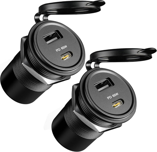 Acegoo 83W Dual Port Fast Charging Socket for RV and Boat Use