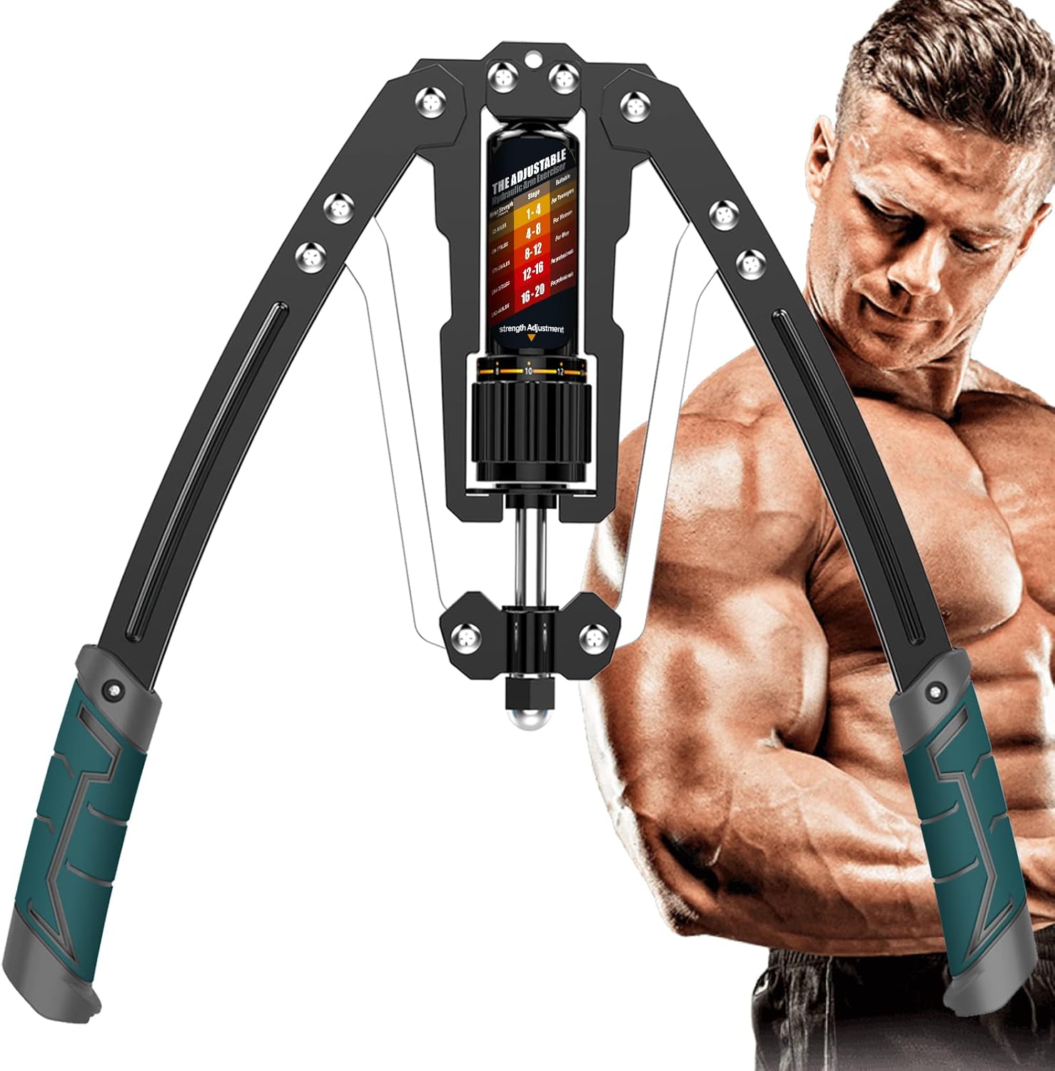 EAST MOUNT Twister Arm Exerciser Adjustable 22-440lbs