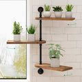 3-Tier Rotating Window Plant Shelf - Optimal Light Exposure