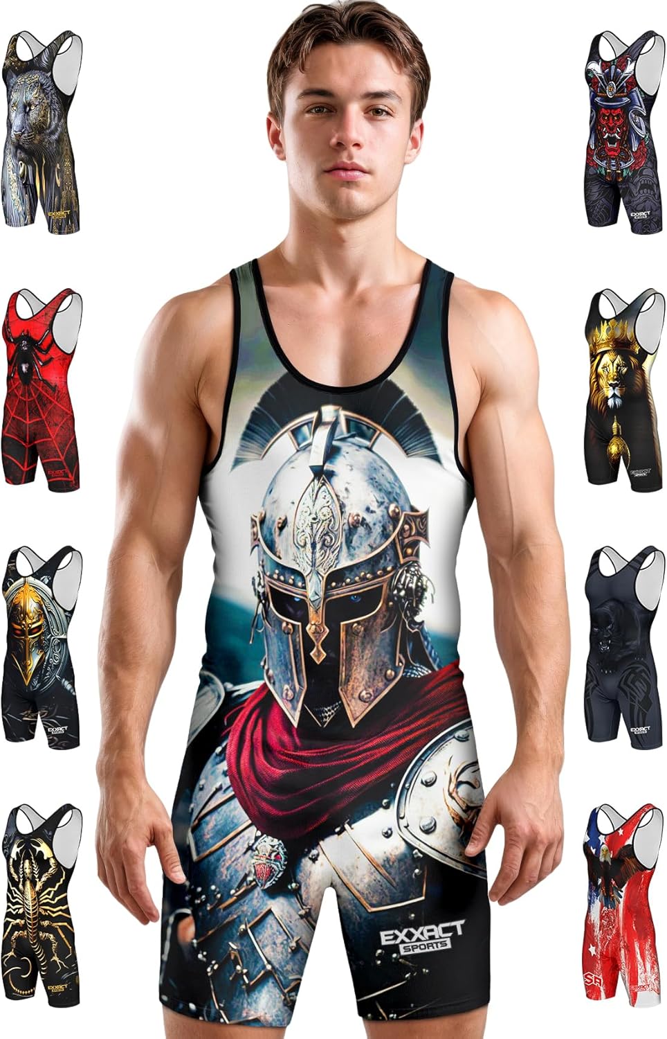 Exxact Sports Wrestling Singlet for Men & Boys - Premium Gear