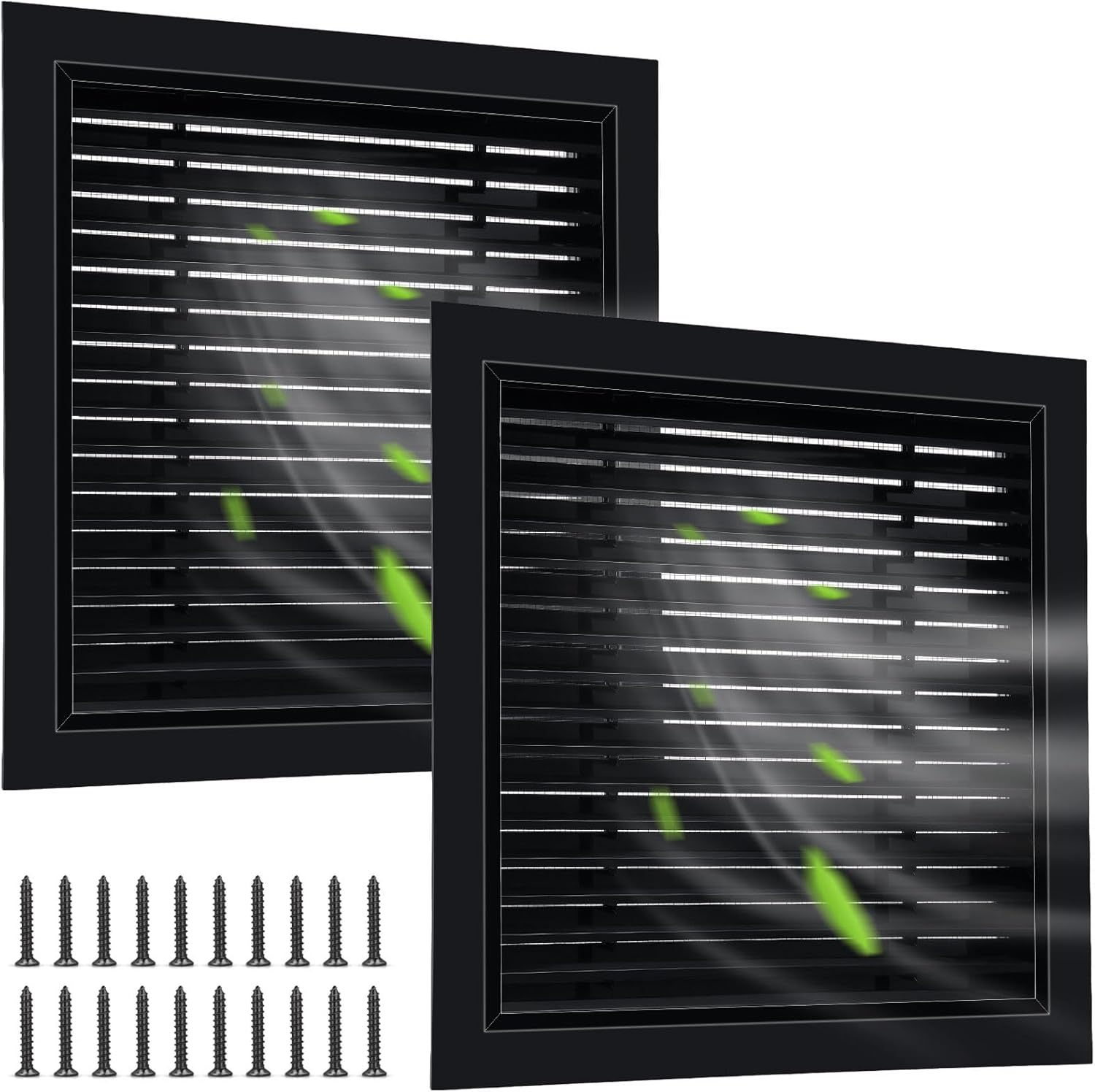 Gisafai 26in x 26in Gable Vent for Efficient Home Ventilation